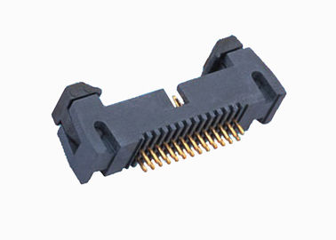Pin 20 curto encoberto reto da trava 2.54mm da fileira dupla do conector do encabeçamento do Pin