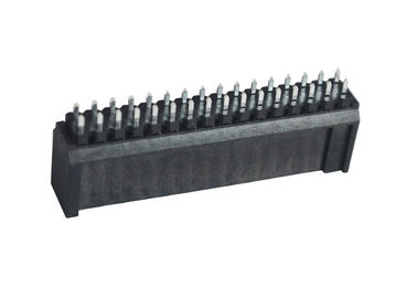 2.54mm placa de 32 Pin para embarcar o conector que solda o preto masculino do encabeçamento do Pin