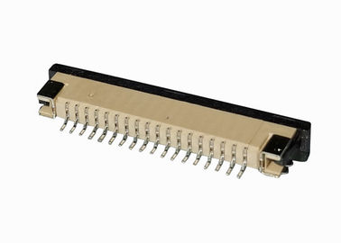 Conector do Pin FFC FPC do costume 18 flexível vertical horizontal do passo de 1,0 milímetros