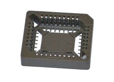 32 tipo ouro de SMT do passo do conector 1.27mm do soquete do Pin PLCC IC/chapeamento da lata